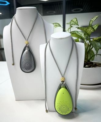 এফসিসি সার্টিফাইড পরিধানযোগ্য এয়ার পিউরিফায়ার ৮৫০ এমএএইচ ব্যাটারি এবং <২০ ডিবি কম শব্দ