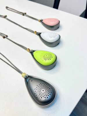 ইউএসবি চালিত ধোঁয়া অপসারণ জেনারেটর হোয়াইট গোলাপী এবং ধূসর জন্য মিনি পোর্টেবল বায়ু পরিশোধক