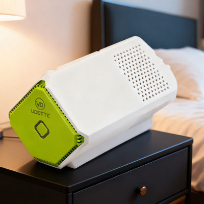 ঘূর্ণি আকৃতির গাড়ির বায়ু বিশুদ্ধিকরণ যন্ত্র যন্ত্রের অভ্যন্তরের জন্য টোলুন বিশুদ্ধিকরণ > 99% এবং ওজোন আউটপুট < 0.08ppm